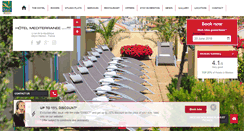Desktop Screenshot of hotel-med-menton.com